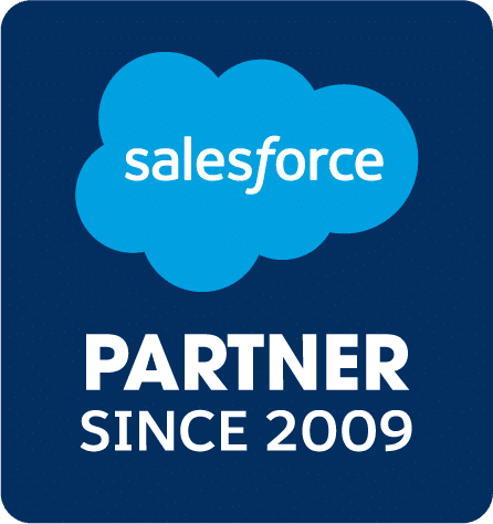 Salesforce partner since 2009 logo