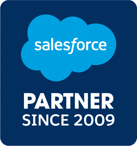 Salesforce partner since 2009 badge