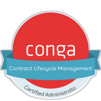 Conga Certified Administrator Contract Lifecycle Management_badge