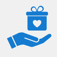 Salesforce for nonprofits donor website icon 