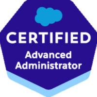 Salesforce certified Advanced Administrator_badge