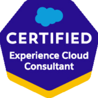 Salesforce certified Experience Cloud Consultant_badge