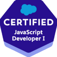 Salesforce certified JavaScript Developer I_badge