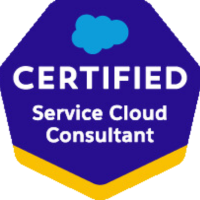Salesforce certified Service Cloud Consultant_badge