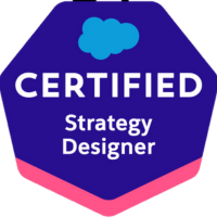 Salesforce certified Strategy Designer_badge
