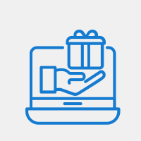 Salesforce for nonprofits online giving website icon