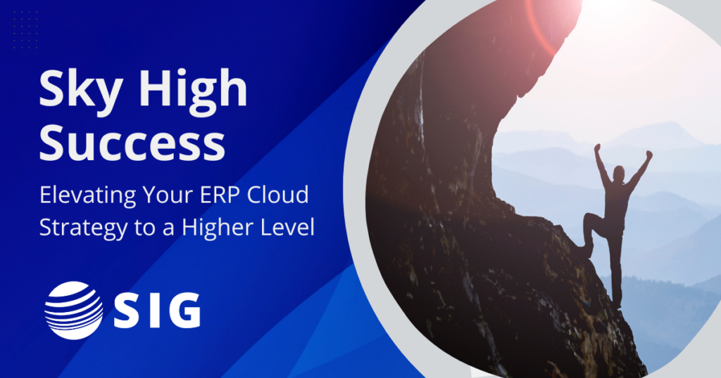 Webinar Elevating Your ERP Cloud Strategy to a Higher Level