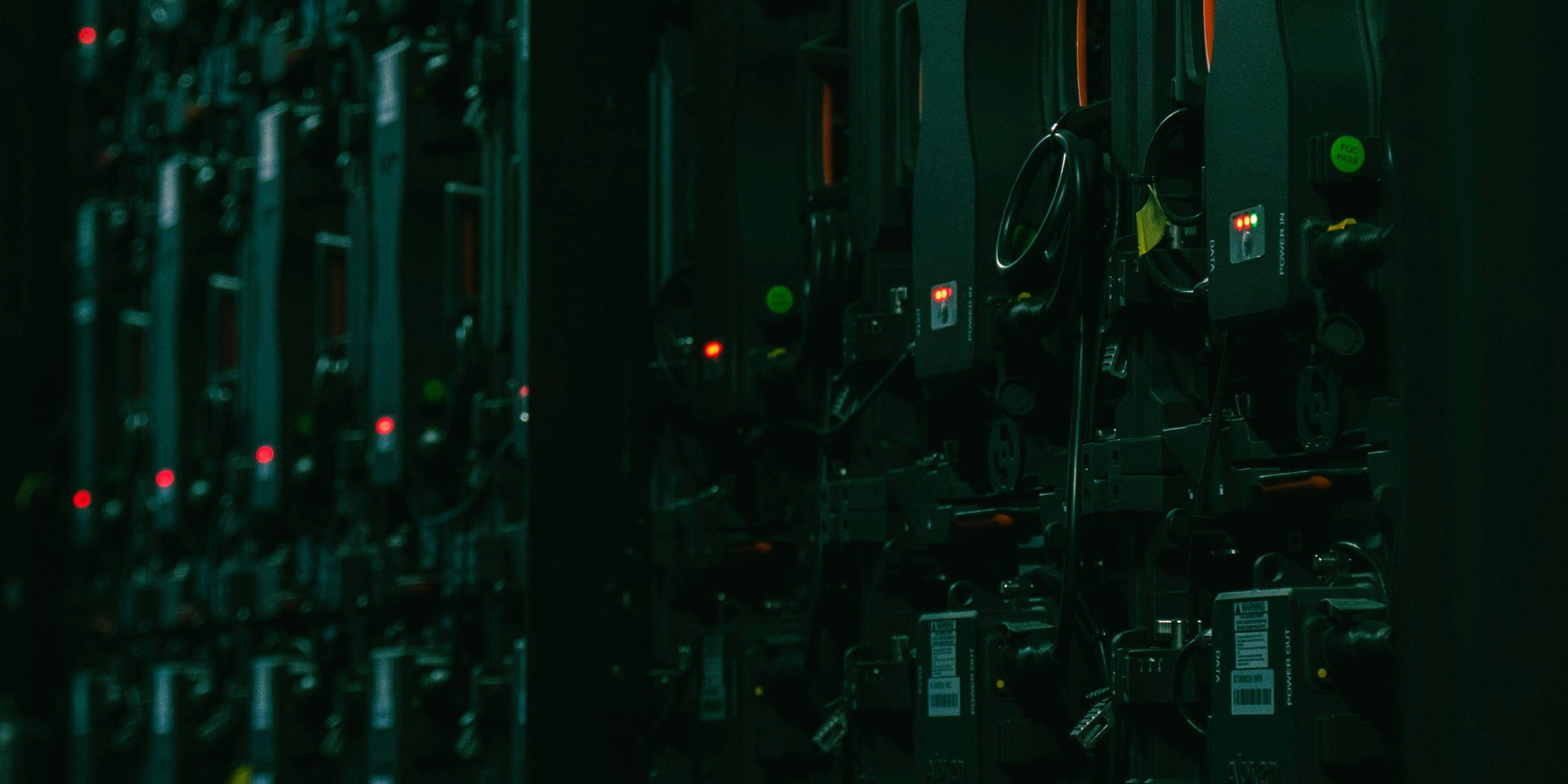 Photo of a server room